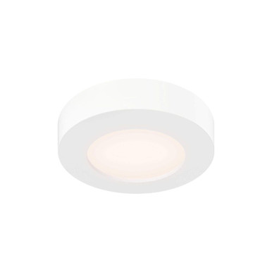 Prime 9W 1 LED Coastal Rated Flush Mount 0.9 Inch and 5 Inch Wide by DALS - FMP05-CC-CR-WH