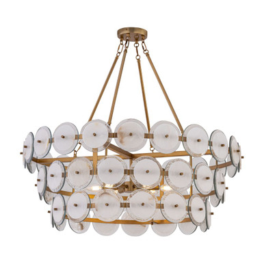 Kintrel 6 Light Pendant 15 Inch Tall and 36.5 Inch Wide by Minka Lavery - 12856-732