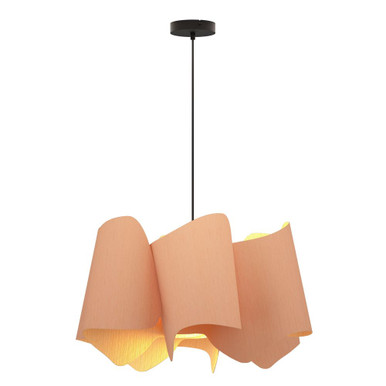 Camila 1 Light Pendant 15 Inch Tall and 26.4 Inch Wide by Bruck - WEPCAM/67