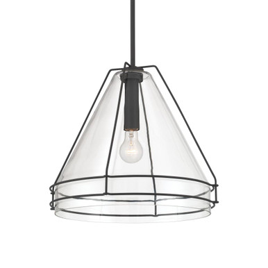 Lorenth 1 Light Pendant 16.5 Inch Tall and 18 Inch Wide by Minka Lavery - 17649-899