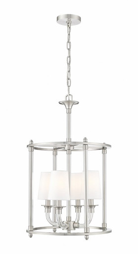 Katerina 4 Light Chandelier 27 Inch Tall and 16 Inch Wide By Z-Lite - 1950-4C