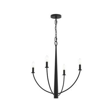 Jheni 4 Light Medium Chandelier 26 Inch Tall and 24 Inch Wide by Progress - P400458