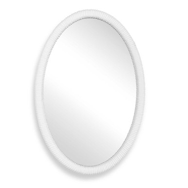 Bali Oval Mirror 35.8 Inch Tall and 24.2 Inch Wide by Uttermost - 08301