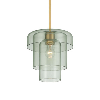 Velique 1 Light Pendant 11.5 Inch Tall and 11 Inch Wide by Minka Lavery - 19615
