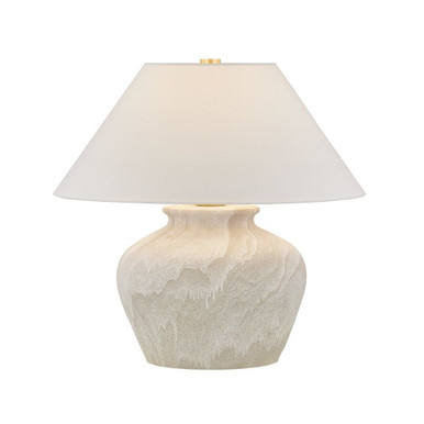 Allards 1 Light Table Lamp 23.5 Inch Tall and 24 Inch Wide by Hudson Valley - L2741-AGB/CWN