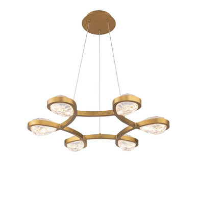 Kragen 7W 6 LED Pendant 4.25 Inch Tall X 34.5 Inch Wide by Schonbek Beyond - BPD42635