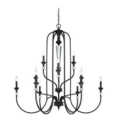 Boulevard 12 Light Chandelier 45.88 Inch and 44.25 Inch Wide by Craftmade - 26712-MBS