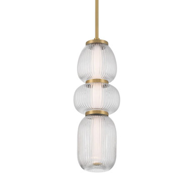 Cordel 29W LED Mini Pendant 18.25 Inch Tall X 6.5 Inch Wide by Minka Lavery - 15036-L