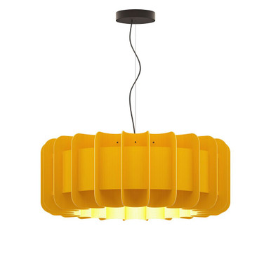 Clarissa A74 1 Light Pendant 11 Inch Tall and 29.1 Inch Wide by Bruck - WEPCLA/A74