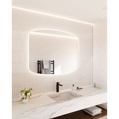 Sentinel Organic Lighted Mirror 54 Inch and 42 Inch Wide by Electric Mirror - SEN-4254