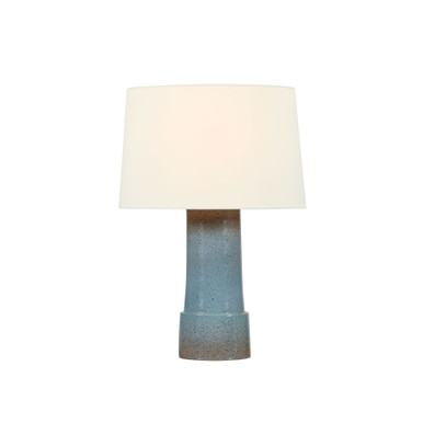Fasolt 1 Light Table Lamp 22.5 Inch Tall and 16 Inch Wide by Troy - PTL2023-PBR/CNC