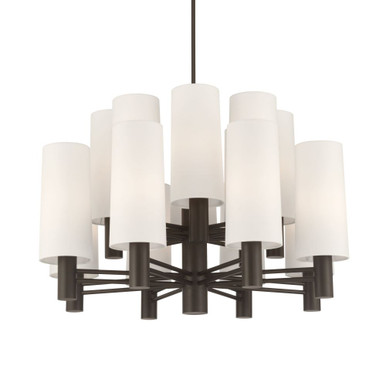 Draxen 16 Light Chandelier 22.5 Inch Tall and 34 Inch Wide by Minka Lavery - 10286-860