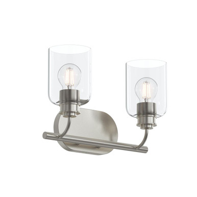 Reines 2 Light Bath Vanity 9.5 Inch Tall and 14.75 Inch Length by Progress - P300566