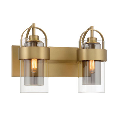 Ravik 2 Light Bath Vanity 10.5 Inch Tall X 14.25 Inch Wide by Minka Lavery - 1912