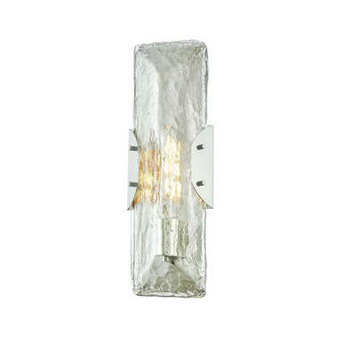 Nordic 1 Light Wall Sconce 17.5 Inch Tall and 6.25 Inch Wide by Troy - B1517-PN