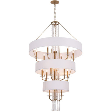 Barcelona 15 Light Pendant 66.5 Inch Tall and 38 Inch Wide by Varaluz - 270P15