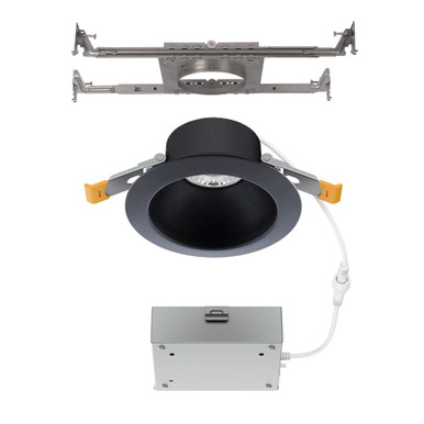 Pop in 12W 1 LED Round NC Frame in Recessed Light/Driver by WAC Limited - R4DRDN2-F9CS