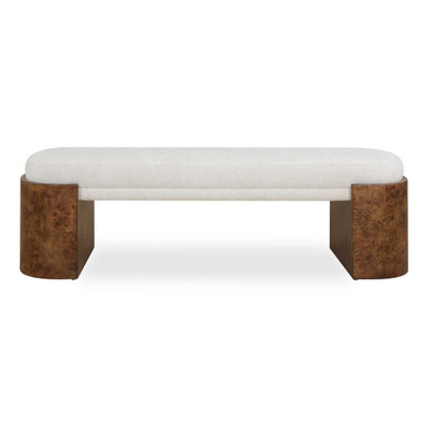 Thorian Bench 18 Inch Tall and 60 Inch Wide by Uttermost - 53117