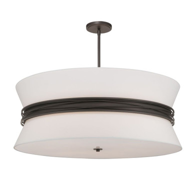 Dalvor 6 Light Pendant 14.25 Inch Tall and 36 Inch Wide by Minka Lavery - 12416-860