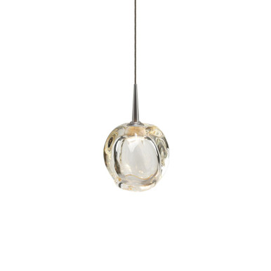 Aurora 7W 1 LED Kiss Canopy Pendant 4.5 Inch Tall X 4.5 Inch Wide by Bruck - MLED/30K-AU-CAN