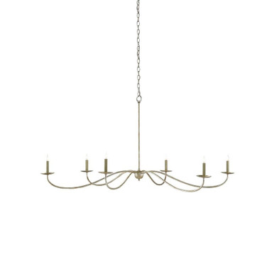 Saxon 6 Light Oversized Chandelier by Currey Company - 926SX