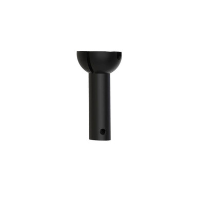 Basic Max Fandelight Downrod In Traditional Style 4 Inch Length by Maxim - FRD0204BK