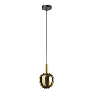 Fruitera 7.5W 1 LED Pendant 13.7 Inch Tall and 8.35 Inch Wide by Eglo - 390463A
