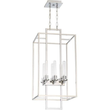 Cubic 6 Light Foyer 35 Inch Tall and 15.5 Inch Wide by Craftmade - 41536-CH