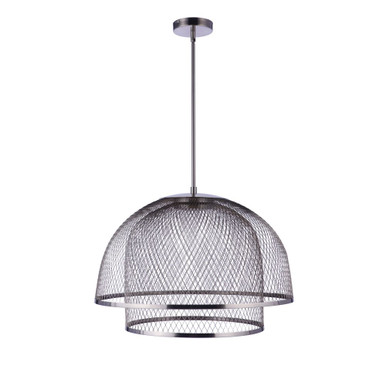 Sculptural Statement 18W 1 LED Pendant 16 X 24.25 Inch Wide by Craftmade - P1006-LED