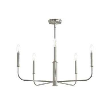 Reines 5 Light Medium Chandelier 14 Inch Tall and 26 Inch Wide by Progress - P400446