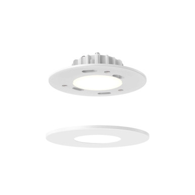 Alter 8W 1 LED Retrofit 5CCT Panel 1.13 Inch Tall X 4.75 Inch Wide by DALS - RTJB3-CC-WH