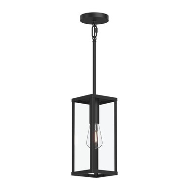 Ryle 1 Light Outdoor Pendant 13.5 Inch Tall and 5.5 Inch Wide by Progress - P550146