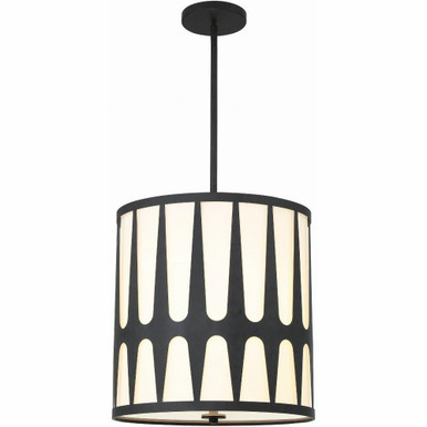Royston 4 Light Large Pendant by Crystorama - ROY-805