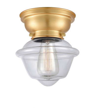 Oxford 1 Light 7.5 Inch Wide Flush Mount by Innovations - 623-1F-SG-G532