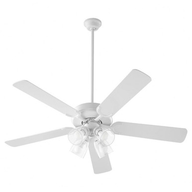 Virtue 5 Blade Ceiling Fan 52 inches W by 16.93 inches H by Quorum - 6525-4