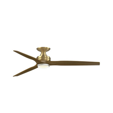 Spitfire Flush Ceiling Fan with Double Walled LK 64 Inch Wide by Fanimation - FPD6721-64-DWLK-F