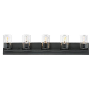 Lateral 5 Light Bath Vanity 7.75 Inch Tall and 36 Inch Wide by Maxim - 10285CL