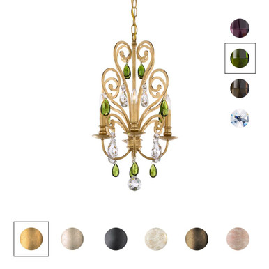 Conclave 4 Light Pendant 22.5 Inch and 13.5 Inch Wide by Schonbek Signature - S99604-22BD