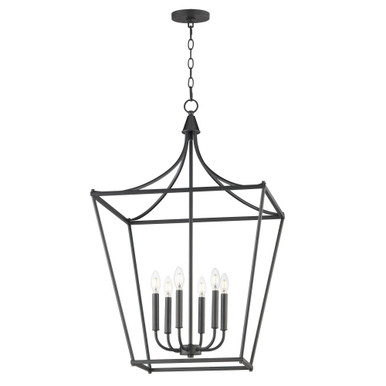 Clifton 6 Light Pendant 36 Inch Tall and 22 Inch Wide by Maxim - 25316