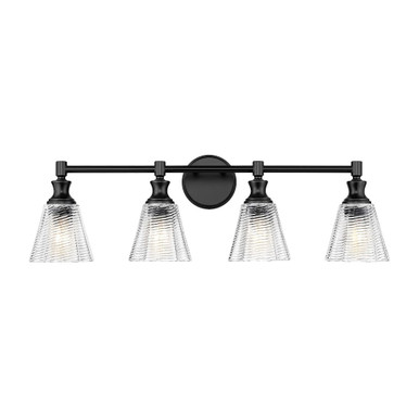 Auden 4 Light Bath Vanity 9.75 Inch Tall and 31.75 Inch Wide by Z Lite - 7704-4V