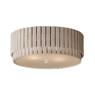 Satori 2 Light Flush Mount 6.5 Inch Tall and 16 Inch Wide by Maxim - 14459