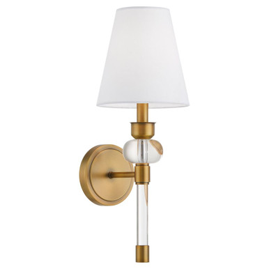 Cetro 1 Light Wall Mount 18 Inch Tall and 6.75 Inch Wide by Quorum - 538-1-47