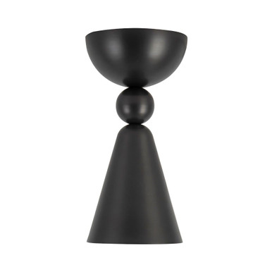 Murphy 1 Light Flush Mount 8.63 Inch Tall and 4 Inch Wide by Alora - SF318804