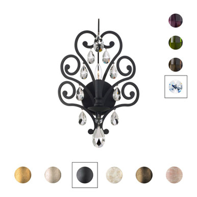 Conclave 1 Light Wall Sconce 18 Inch and 6 Inch Wide by Schonbek Signature - S99601-48R