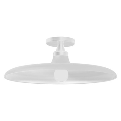 Quentin 1 Light Flush Mount 6 Inch Tall and 18 Inch Wide by Dainolite - QTN-181SF