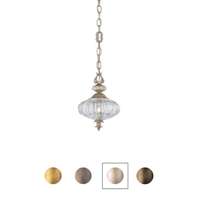 Dyana 1 Light Mini Pendant 11 Inch and 7.5 Inch Wide by Schonbek Signature - S50608