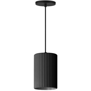 Fabiana 15W 1 LED Pendant 8 Inch Tall and 5 Inch Wide by Dainolite - FBN-515LEDP