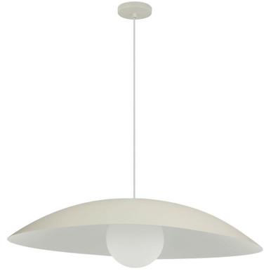 Olivia 1 Light Pendant 5 Inch Tall and 23.5 Inch Wide by Dainolite - OLV-241P