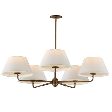 Dunbridge 5 Light Chandelier 10.75 Inch Tall and 42 Inch Wide by Maxim - 18415