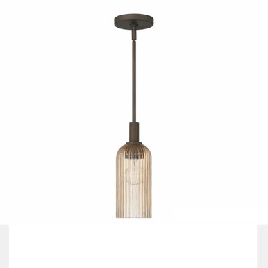 Beverly Glen 1 Light Pendant 12 Inch Tall and 4.5 Inch Wide by Hunter Fans - 13246